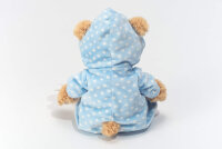 Teddy Schlafanzug blau (30cm)