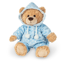 Teddy Schlafanzug blau (30cm)