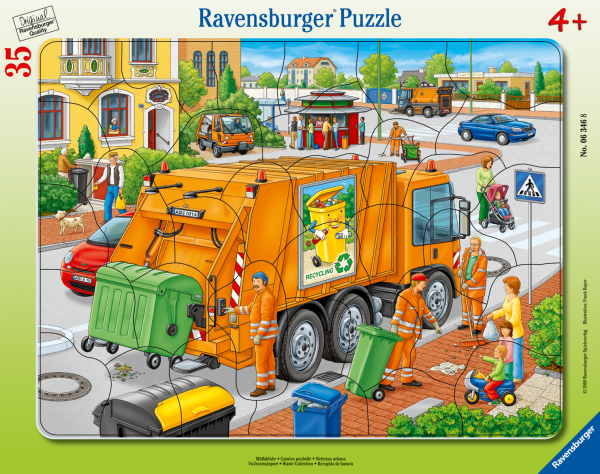 Puzzle Müllabfuhr (35 Teile)