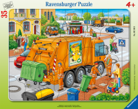 Puzzle Müllabfuhr (35 Teile)