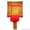 Fort mit rotem Dach