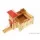 Fort mit rotem Dach