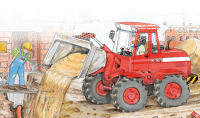 Puzzle Mein Bagger (15 Teile)