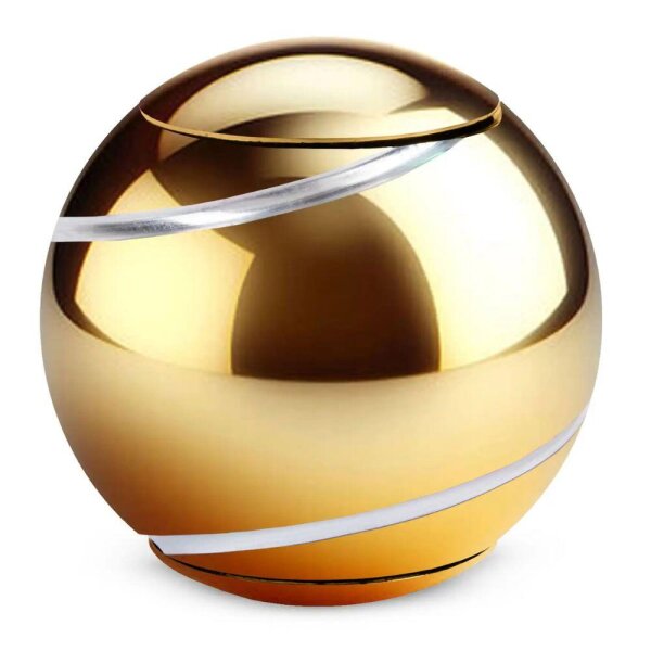 Fidget Spinner Ball Gold & Silver