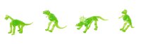 Ausgrabungseier Dino Skelette