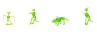 Ausgrabungseier Dino Skelette