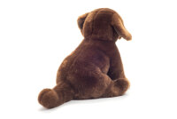Labrador sitzend dunkelbraun