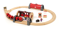 Autos und Eisenbahn