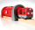Autos und Eisenbahn