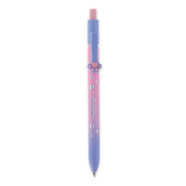Kugelschreiber rosa/blau Pfote