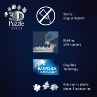 3D-Puzzle Iconics 36Volkswagen T1