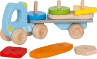 Lastwagen mit Stapelfracht