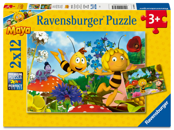 Puzzle Biene Maja 2x12
