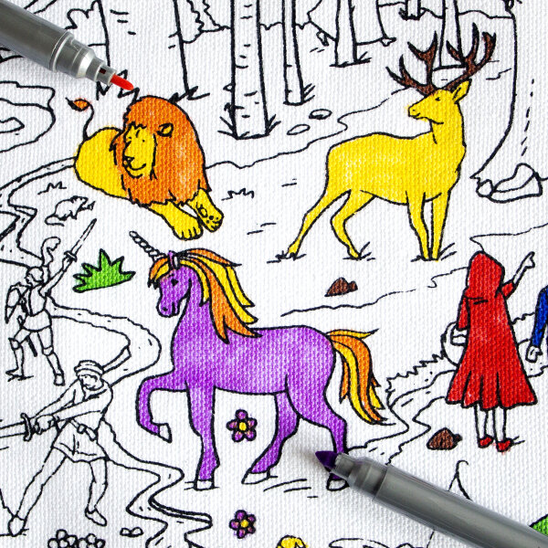 Tischset  to go Märchen & Legenden/Placemat fairy tales