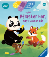 Bitte Pflaster her, sagt Doktor Bär
