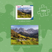 Puzzle Dolomiten Im Herbst (1000 Teile)
