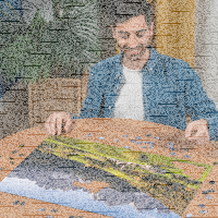 Puzzle Dolomiten Im Herbst (1000 Teile)