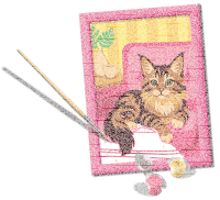 Malen nach Zahlen Maine-Coon-Kätzchen