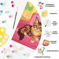 Malen nach Zahlen Maine-Coon-Kätzchen