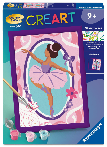 Malen nach Zahlen Primaballerina