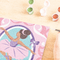 Malen nach Zahlen Primaballerina