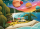 Puzzle Camping unter dem Kosmos (500 Teile)