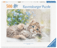 Puzzle Süßes Kätzchen (500 Teile)