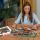Puzzle Blumenmarkt, Frankreich  (500 Teile)